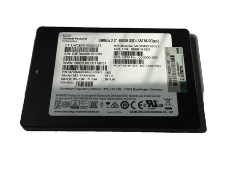 Mk000480gwcev 480 gb - hp,