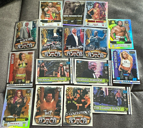 Wwe slam attax karten - wwe,