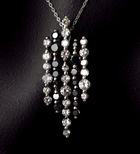 Anhänger silber 925 zirkonia - silber,
