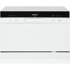 Bomann TSG 7404 Stand-Tisch-Geschirrspüler 55cm breit 5 Spülprogramme 1649424