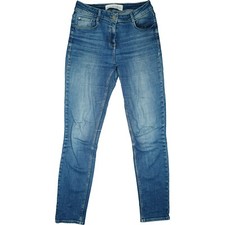 CECIL W30 L30 Jeans Hose blau Damen Toronto Stretch Slim Leg high Rise Skinny 38