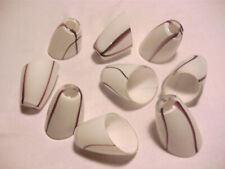 9 Lampenschirme klein Glas Ersatzglas ca. 5cm lang Spinne  Sputnik Leuchte Lampe