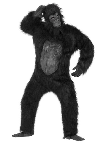 Gorilla kostüm deluxe - kostüm,
