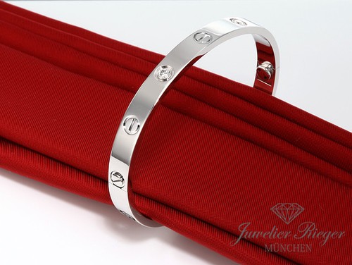 Cartier armreif love weissgold - armreif,