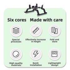 Faltbarer Schlitten Landegestell Landeschutzbügel Zubehör für DJI AVATA 2