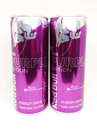 Red bull the purple edition - bull,