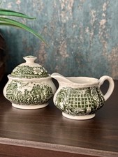 Royal Tudor "Coaching Taverns 1828" SET Milchkännchen & Zuckerdose