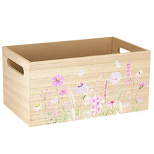 Kleine Holzbox Blumen