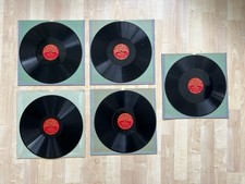 Furtwängler Beethoven 5. Sinfonie Berliner Phil. Schellack 5 x 78RPM Electrola