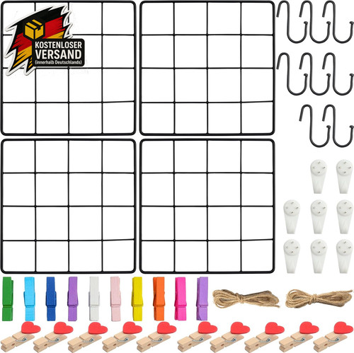 Wandgitter set 20x20cm - wandgitter,