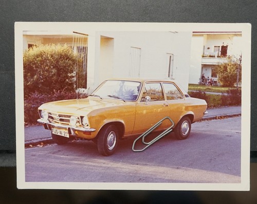 Foto opel ascona gelb - foto,