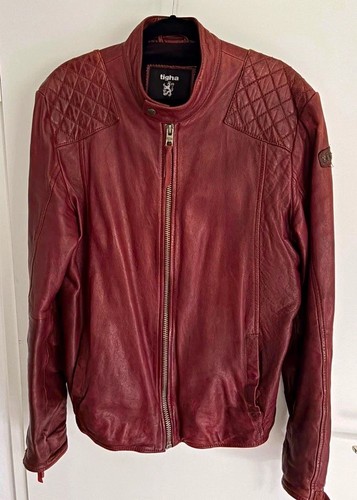 Tigha herren lederjacke - tigha,
