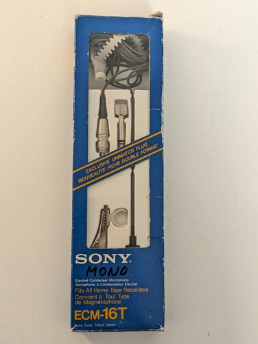 Sammlerstück sony ecm 16t - sammlerstück:,