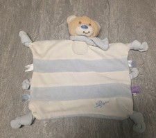❤️Schmusetuch * Kuscheltuch * Bieco Supa * Bär Teddy * blau/weiß❤️