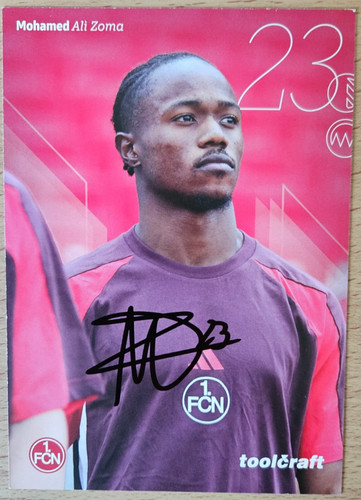 Mohamed ali zoma handsignierte - ali,