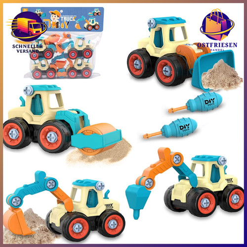 Sandspielzeug bagger set - sandspielzeug,