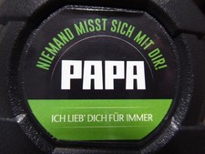 "PAPA" Rollbandmaß 5 Meter in schwarz mit Metall-Gürtelschnalle und Handschlaufe