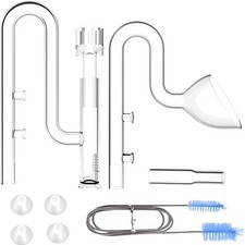 Hochwertige 13mm Lily Pipes mit Skimmer-Funktion für sauberes Aquarium-Wasser