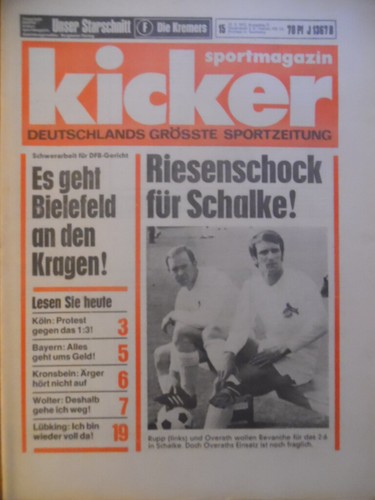 Kicker 1972 - kicker, **
