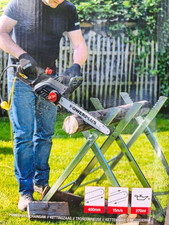 Powerplus elektrische Kettensäge POWEG10110 Elektrische Säge 2200W Schwert 400mm