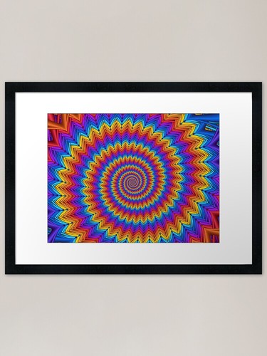 Psychedelische spirale - psychedelische,