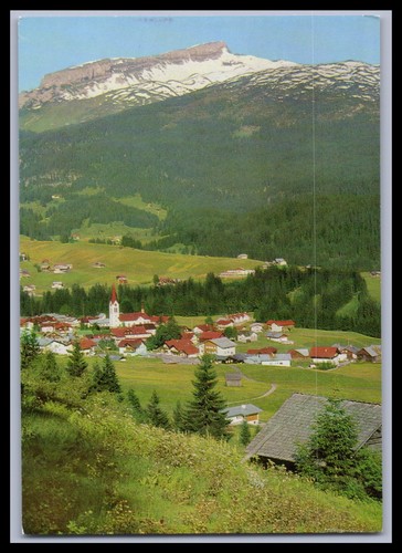 Ansichtskarte riezlern - ansichtskarte,