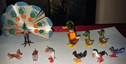 Glasfiguren mundgeblasen - 10,