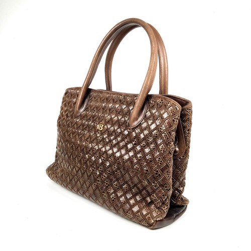 Bally intrecciato tote bag - bally,