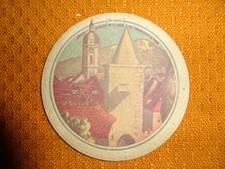Uralter / Seltener DDR VK  Bierdeckel - Stadtbrauerei zu  Jena  !!