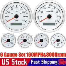 85mm GPS Speedometer 160MPH