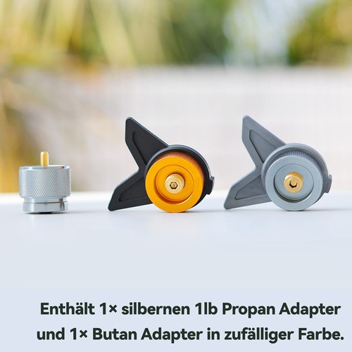 2er gasadapter set propan 1lb - propan,