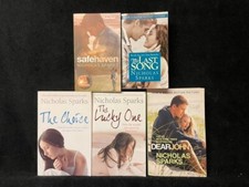 SAMMLUNG PAKET - 5 x NICHOLAS SPARKS - ENGLISCH - Last Song, safehaven u.v.a.