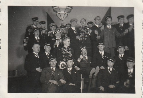 Vintage foto junge männer - vintage,