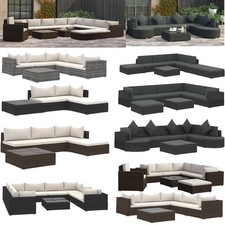 PolyRattan Lounge Sitzgruppe
