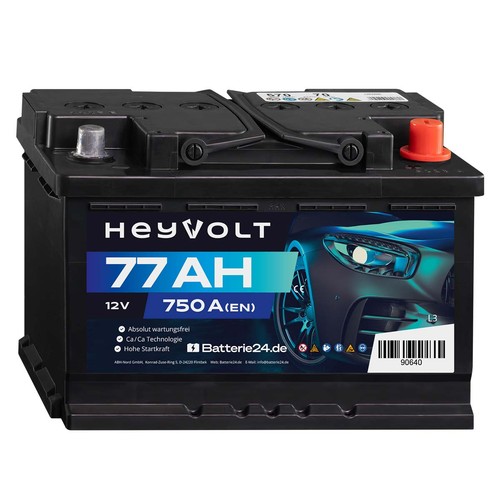 Heyvolt 77ah 12v start - 12v,