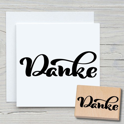 Stempel danke motivstempel - stempel,