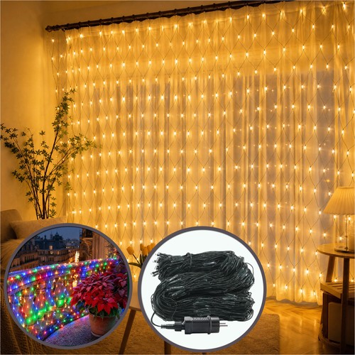 3x2m 6x2m 6x4m led lichternetz - 3x2m/6x2m/6x4m,