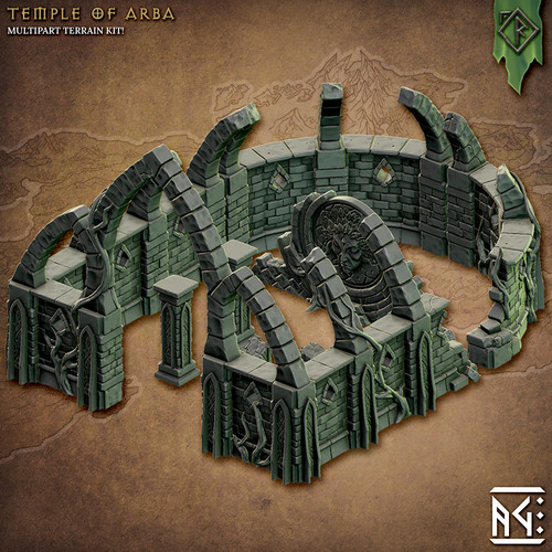 Artisan guild temple ruins - artisan,