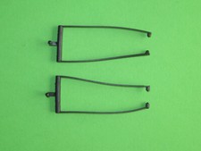 Timpo Toys  Ersatzteil  Kutsche  Pferde Geschirr  schwarz