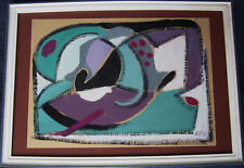 Heinz Friedrich Kirchner 1926-2000, Abstr Komposition Mintgrün, Gouache, um 1960