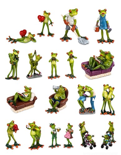 Deko figur frosch frösche - frosch,