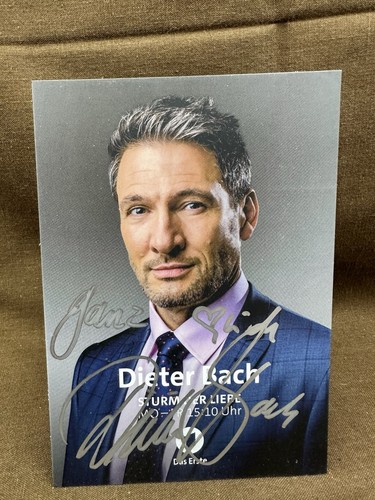 Autogrammkarte sturm der liebe - autogrammkarte,