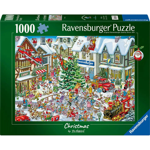 Weihnachtspuzzle 1000 teile - weihnachtspuzzle,