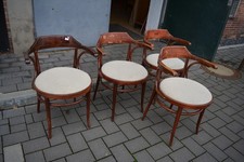 4 THONET Armlehnstuhl um 1920 Bugholz Stuhl gastro Kneipe Hotel