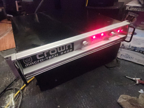 Crown macro tech 2402 power - crown,