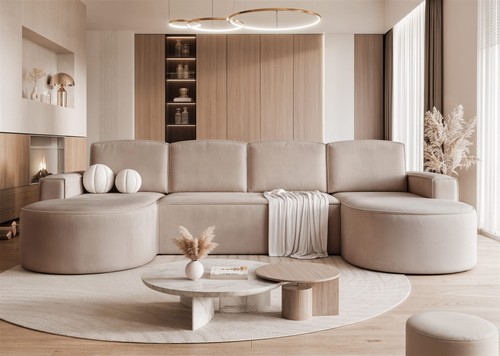 Wohnlandschaft mit
