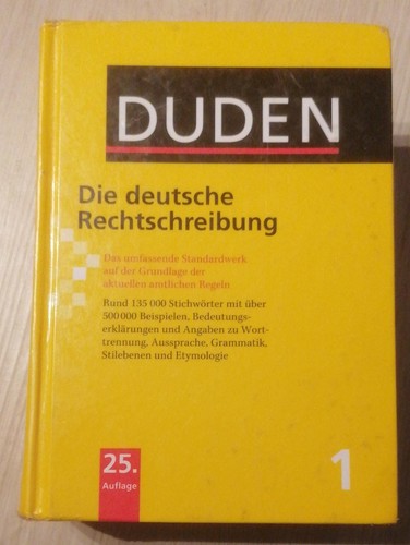 Duden die deutsche - -,