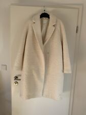 Mantel Boucle Creme Weiß  hm  Wie Neu