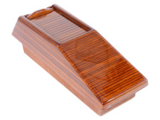 Zebranoholz Zebrano Holz Mittelkonsole Ablagebox für Mercedes W124