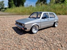 1:18 VW Golf 1 Tiefer Tuning mit 15 Zoll BMW BBS Echt Alu Felgen